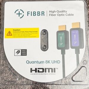 FIBBR Quantum 8K UHD Fiber Optic HDMI Cable